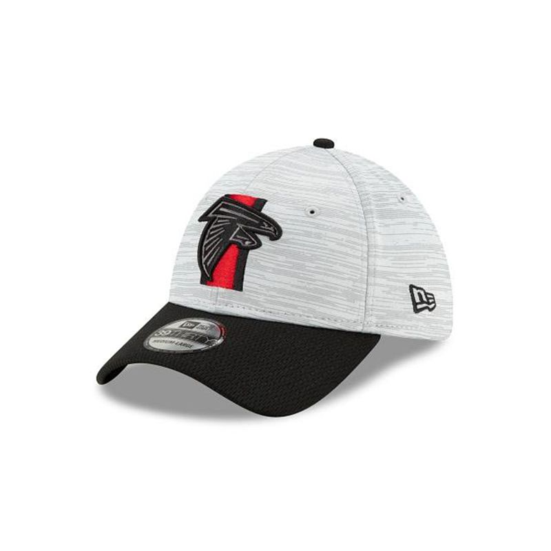 NFL Atlanta Falcons Official Training 39Thirty Stretch Fit (RFO0605) - Black New Era Caps